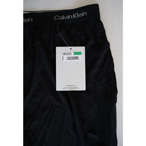 Calvin Klein NM2235001 Men's Sz Large Black Ultra-Soft Modern Lounge Joggers - Picture 4 of 10
